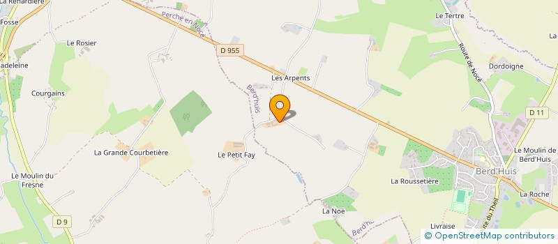 localisation de l'entreprise MADAME DENISE SEBIRE à BERD'HUIS