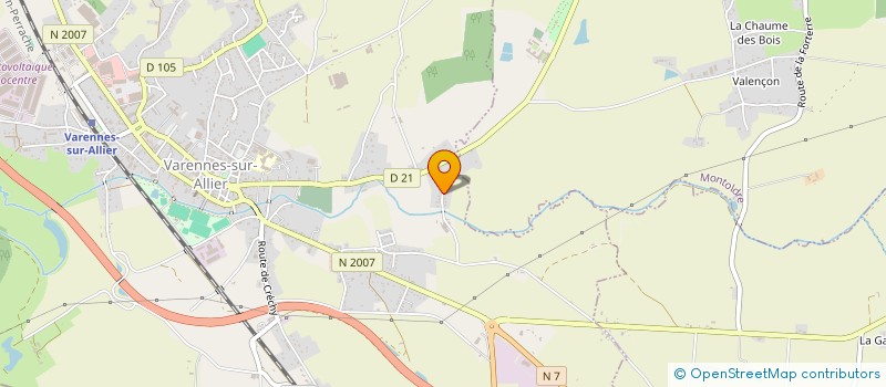 localisation de l'entreprise MADAME DENISE SENNETERRE  BOUCE