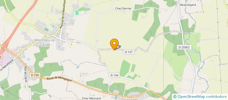 localisation de l'entreprise MADAME DENISE SIMON  POUILLAC