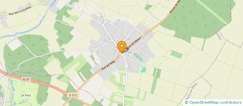 localisation de l'entreprise MADAME DENISE SINER  PERTHES