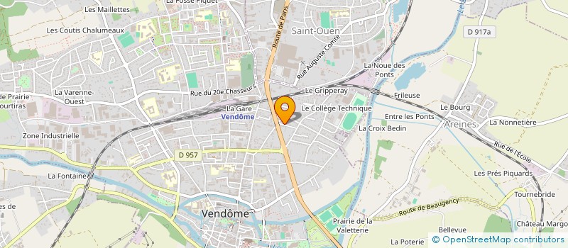 localisation de l'entreprise MADAME DENISE SOMMIER  VENDOME