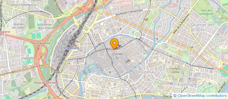 localisation de l'entreprise MADAME DENISE SUBLON  STRASBOURG