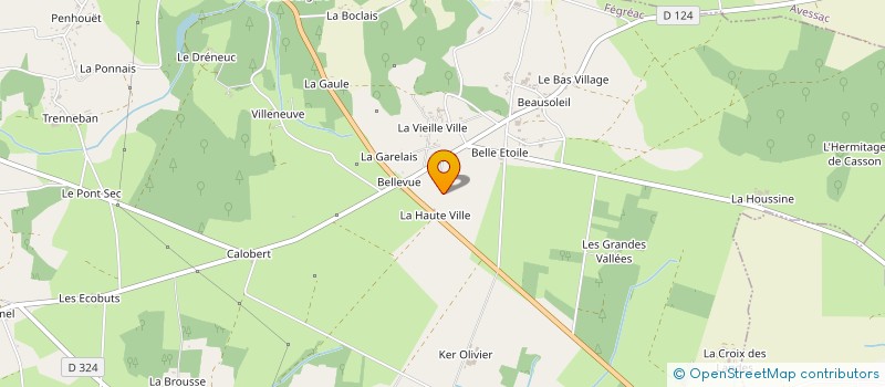 localisation de l'entreprise MADAME DENISE SUEL à FEGREAC