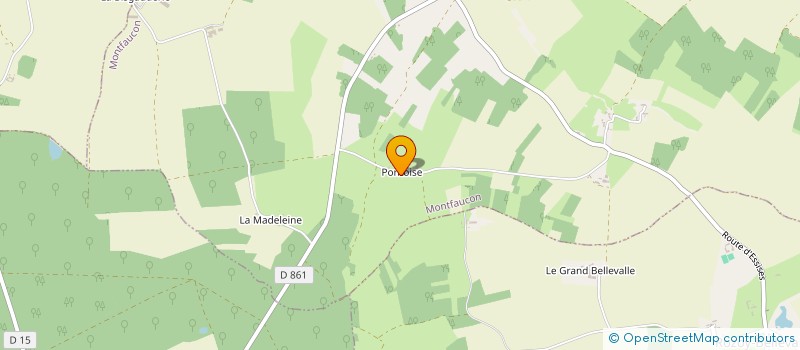 localisation de l'entreprise MADAME DENISE TALON  MONTFAUCON