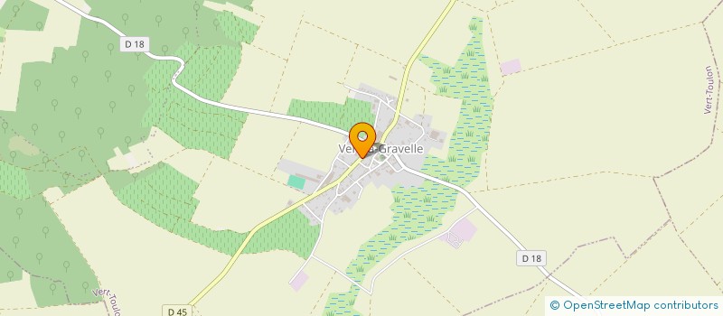 localisation de l'entreprise MADAME DENISE THIBAULT  VERT-TOULON