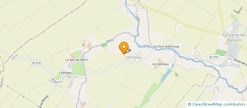 localisation de l'entreprise MADAME DENISE THOMAS à GOUFFERN EN AUGE