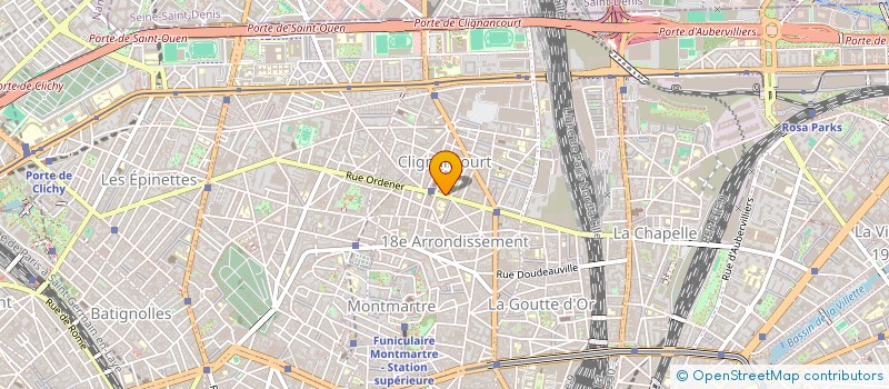 localisation de l'entreprise MADAME DENISE TONITZ  PARIS