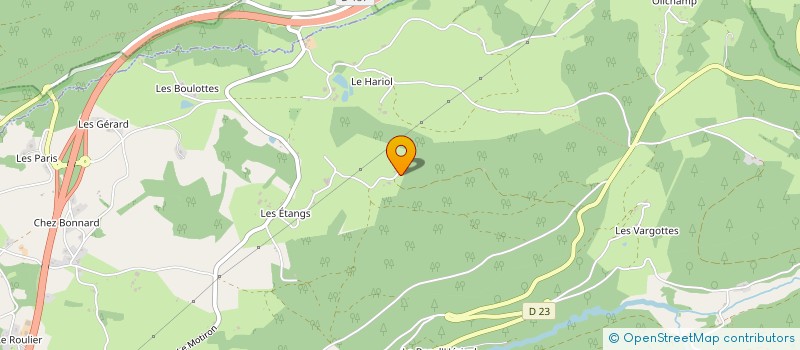 localisation de l'entreprise MADAME DENISE TOUSSAINT  LE VAL-D'AJOL