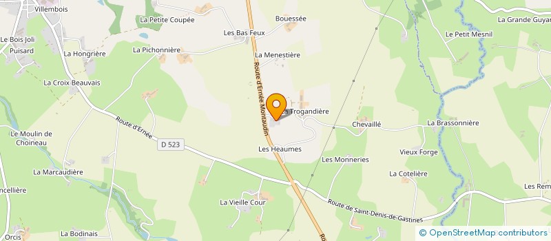 localisation de l'entreprise MADAME DENISE TROHEL  LARCHAMP