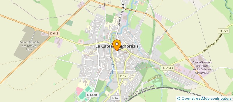 localisation de l'entreprise MADAME DENISE TROUILLET à SAINT-BENIN