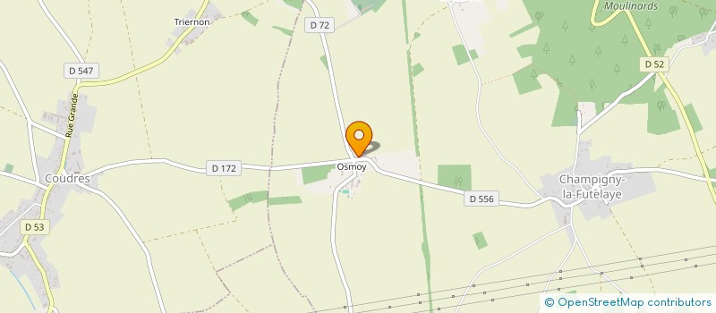 localisation de l'entreprise MADAME DENISE TURBLIN  CHAVIGNY-BAILLEUL