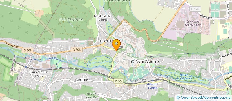 localisation de l'entreprise MADAME DENISE VIDON à GIF-SUR-YVETTE