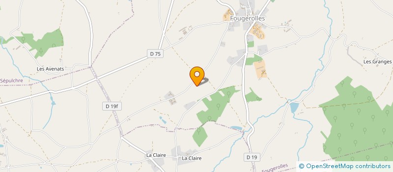 localisation de l'entreprise MADAME DENISE VILLERMET à MONTIPOURET