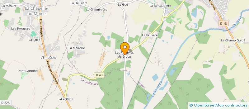 localisation de l'entreprise MADAME DENISE VILLETTE à MESSEI
