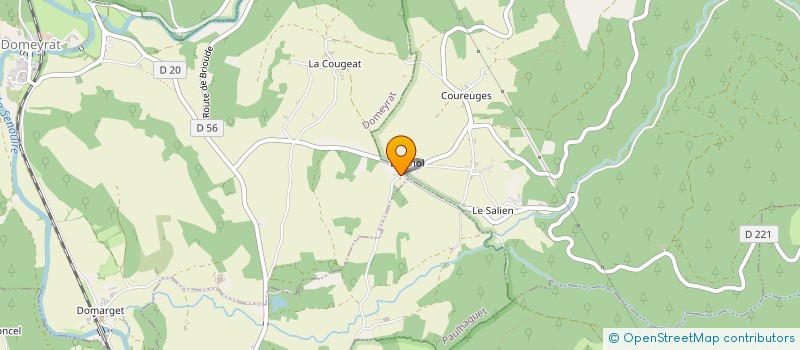 localisation de l'entreprise MADAME DENISE VINCENT  SAINT-PREJET-ARMANDON