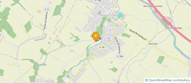 localisation de l'entreprise MADAME DENISE VIVAS  AYGUESVIVES