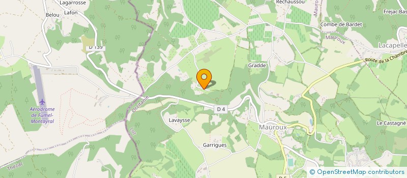 localisation de l'entreprise MADAME DENISE WACKERNIE  MAUROUX