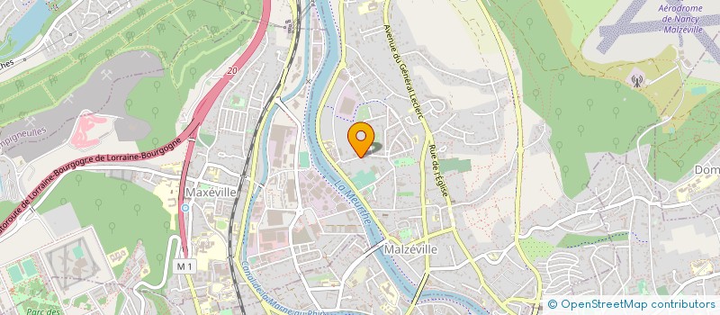 localisation de l'entreprise MADAME DENISE WEBER  MALZEVILLE