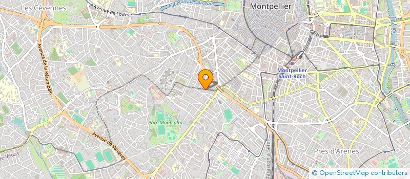 localisation de l'entreprise MADAME DENISE ZEVANO à MONTPELLIER