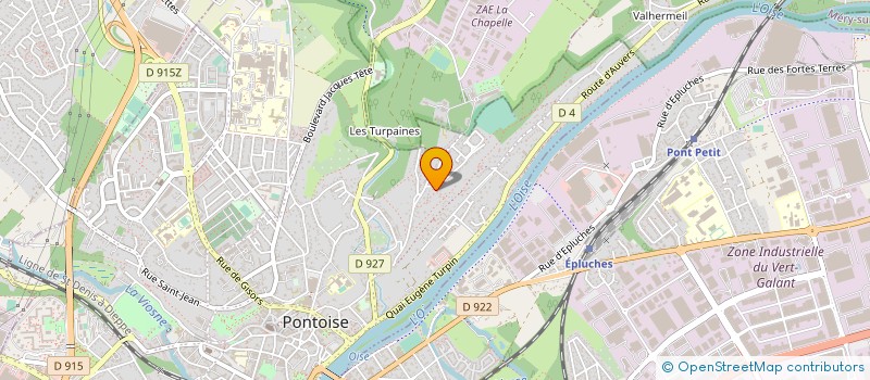 localisation de l'entreprise MADAME DENISSE CARRASCO MUNOZ à PONTOISE