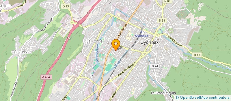 localisation de l'entreprise MADAME DENIZ AKBULUT à OYONNAX