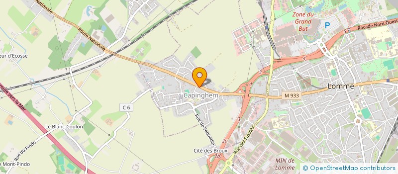 localisation de l'entreprise MADAME DENIZ CAKIROGLU à LILLE