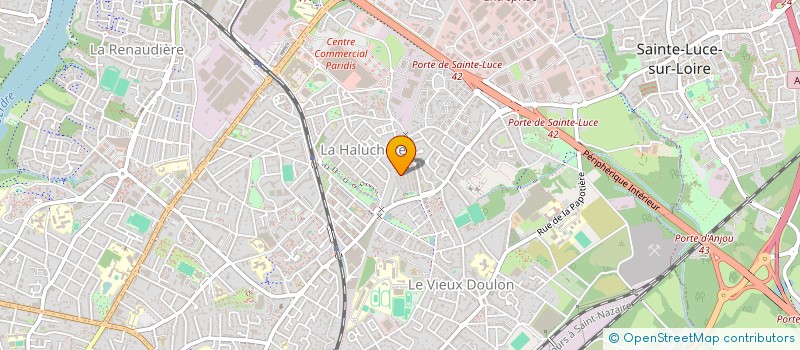 localisation de l'entreprise MADAME DENIZ CAVUS  NANTES