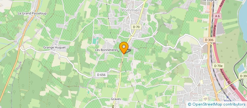 localisation de l'entreprise MADAME DENYSE DESCHAMPS à POMMIERS
