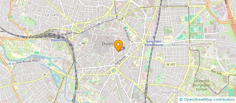 localisation de l'entreprise MADAME DENYSE GANNEVAL à DIJON