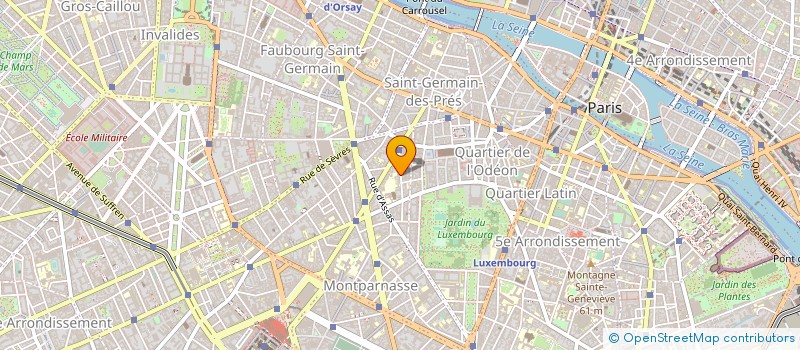 localisation de l'entreprise MADAME DENYSE KADY à PARIS