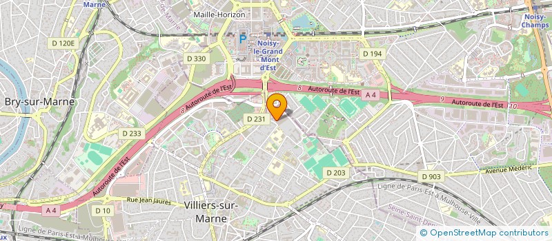 localisation de l'entreprise MADAME DEO-GRATIAS BALOGOUN à VILLIERS-SUR-MARNE