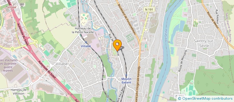 localisation de l'entreprise MADAME DEO SAMBA à CORBEIL-ESSONNES