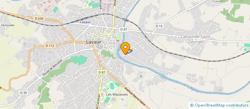 localisation de l'entreprise MADAME DERKIS ALIA à LABASTIDE-SAINT-GEORGES