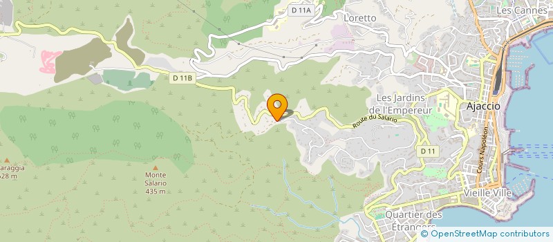 localisation de l'entreprise MADAME DERNA DEMURTAS à AJACCIO