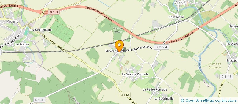 localisation de l'entreprise MADAME DERRY DUFRIEN  VARZAY