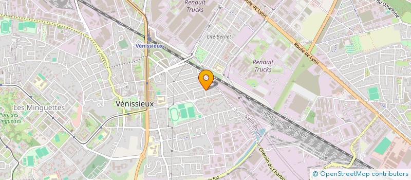 localisation de l'entreprise MADAME DERYA AKTEPE  VENISSIEUX