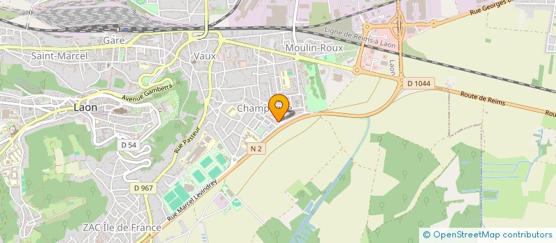 localisation de l'entreprise MADAME DERYA HACIOGLU à LAON