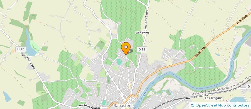 localisation de l'entreprise MADAME DERYA KOCAURLU à RABASTENS