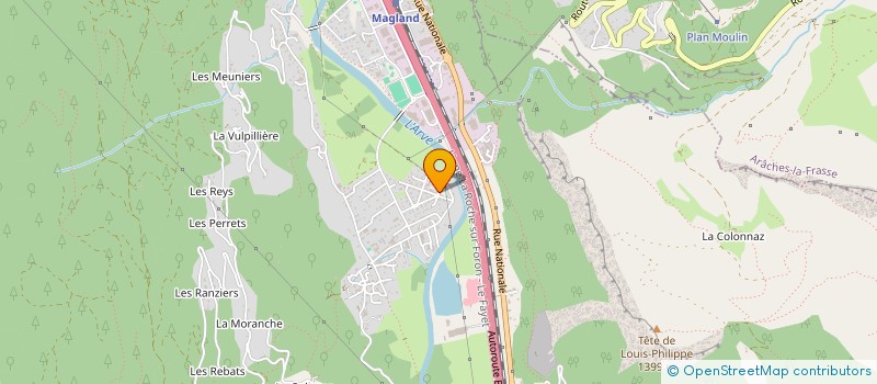 localisation de l'entreprise MADAME DERYA YAZILITAS  MAGLAND