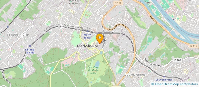 localisation de l'entreprise MADAME DESIREE ABINASR  MARLY-LE-ROI