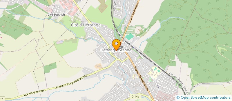 localisation de l'entreprise MADAME DESIREE AKAMBA  HETTANGE-GRANDE