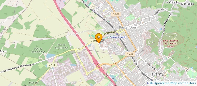 localisation de l'entreprise MADAME DESIREE BETANCOURT CORDERO  BESSANCOURT