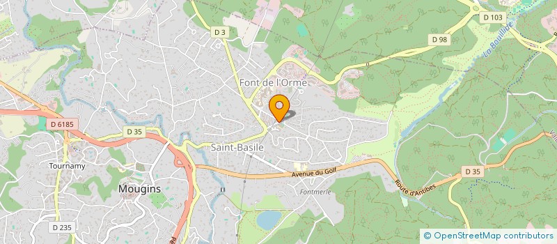 localisation de l'entreprise MADAME DESIREE EL MAAMARY à MOUGINS