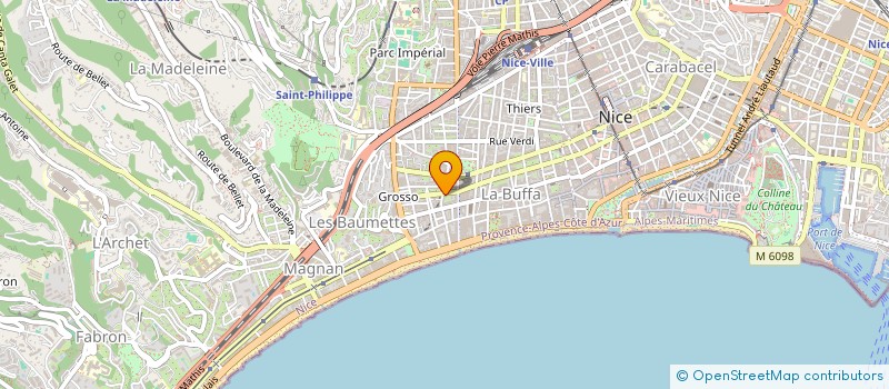 localisation de l'entreprise MADAME DESIREE FAVRETTO à NICE