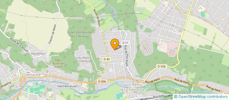 localisation de l'entreprise MADAME DESIREE HOULOT  SAINT-REMY-LES-CHEVREUSE