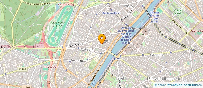 localisation de l'entreprise MADAME DESIREE MONDJAZEB  PARIS