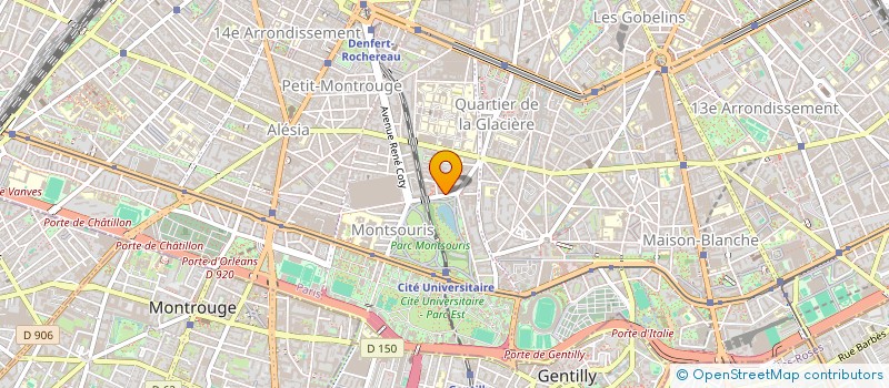 localisation de l'entreprise MADAME DESIREE PESSINA  PARIS