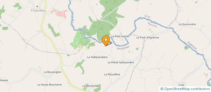 localisation de l'entreprise MADAME DESIREE YVON  SOURDEVAL