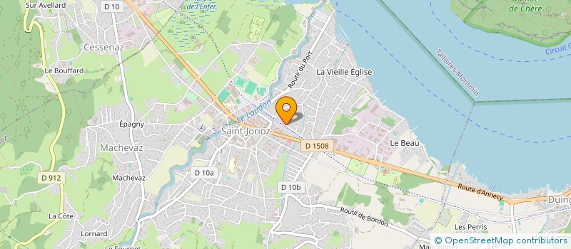 localisation de l'entreprise MADAME DESIREE ZANDBERGEN  SAINT-JORIOZ