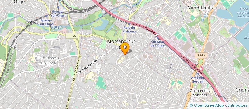 localisation de l'entreprise MADAME DESIRELA BUCKLAND  MORSANG-SUR-ORGE